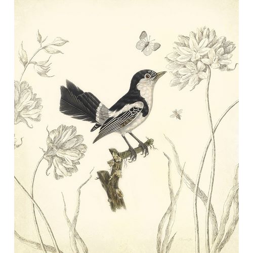 Botanical Song Bird 1
