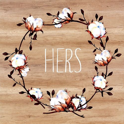 Hers, Cotton Wreath