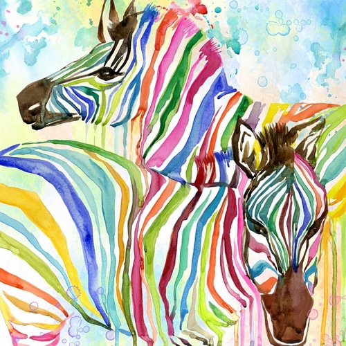 Multicolor Zebras