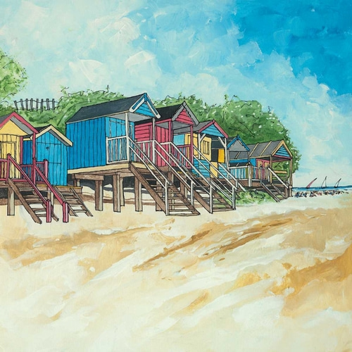 Summer Beach Huts II