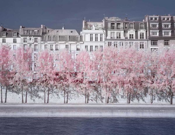 River Seine Infrared-Paris