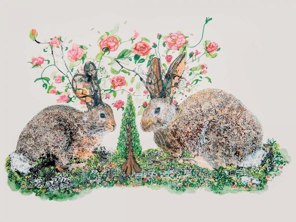 Rabbits and Roses