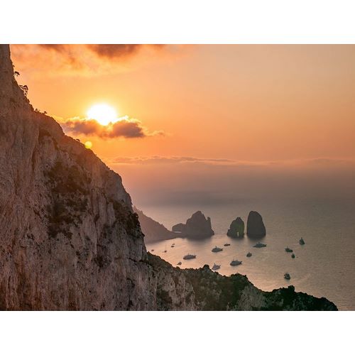 Frank, Assaf 아티스트의 The Faraglioni Cliffs-Capri-Italy 작품