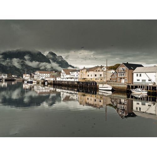 Village in Lofoten-Norway