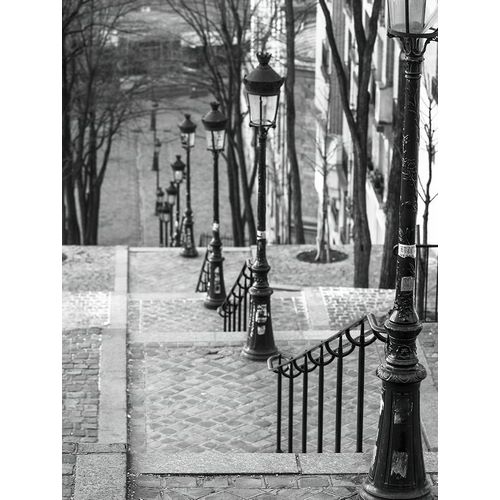 Frank, Assaf 아티스트의 The famous staircase in Montmartre-Paris-France 작품
