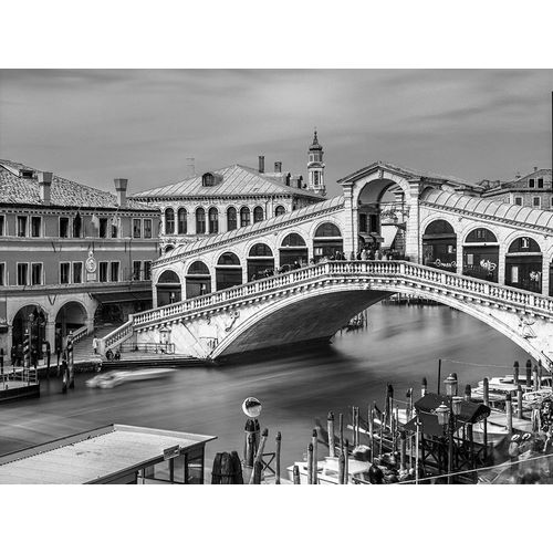 Famous Rialto bridge, Venice, Italy, FTBR-1895