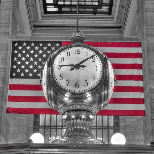 Clock in Grand Central Terminal, New York