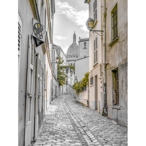 Cobbled Street-Montmartre-Paris