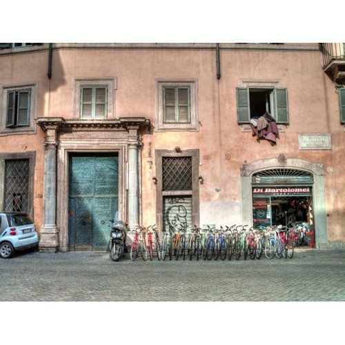 Old building in city of Rome, Italy