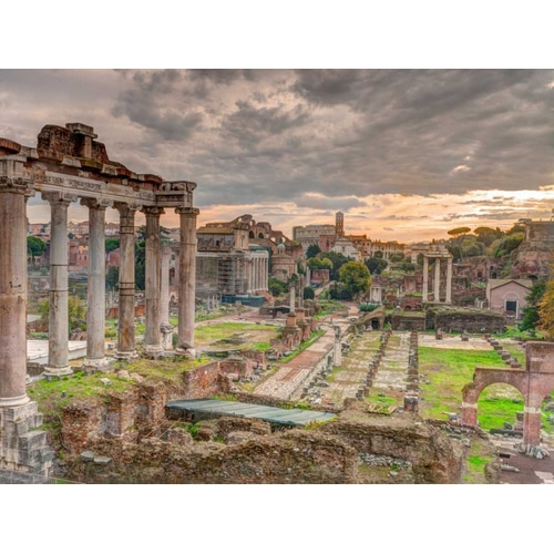 Ruins of the Roman Forum, Rome, Italy