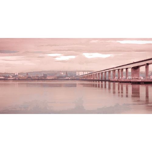 Frank, Assaf 아티스트의 Tay Road Bridge over river Tay-Dundee-Scotland 작품