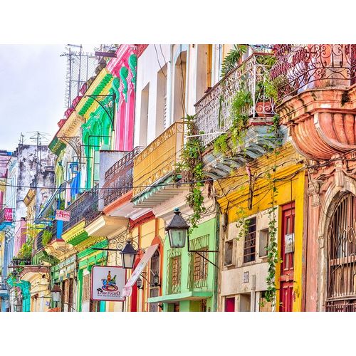 Colorful houses in Havana