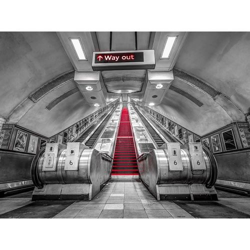 Escalators-London Underground