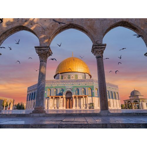 Frank, Assaf 아티스트의 Al-Aqsa Mosque-Jerusalem-Israel 작품