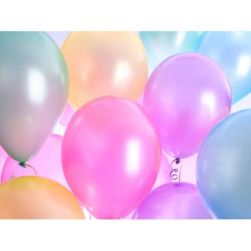 Multi coloured ballons