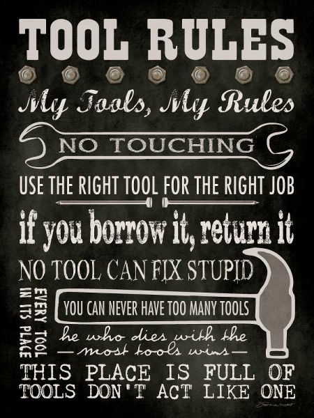 Tool Rules - Black