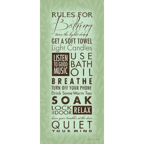Rules For Bathing II
