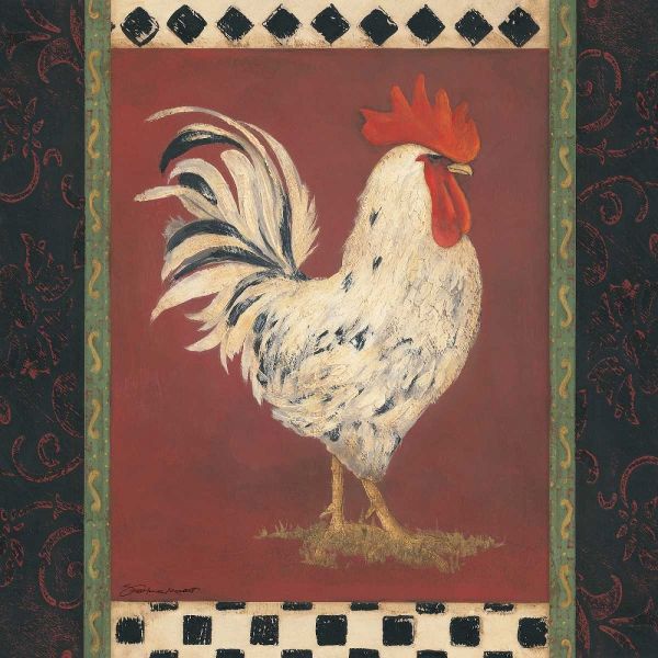 White Rooster