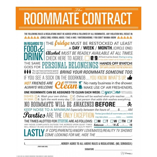 Roommate Contract