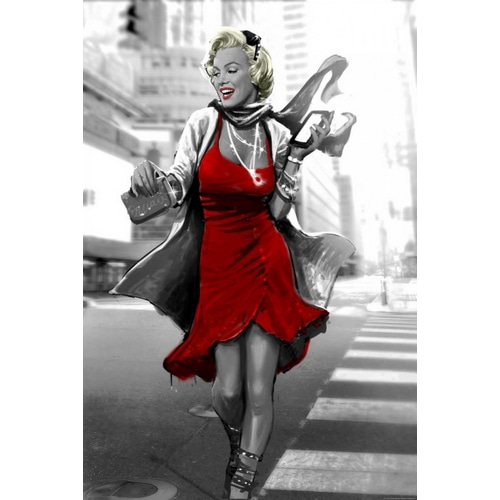 Marilyn In The City Red Dress