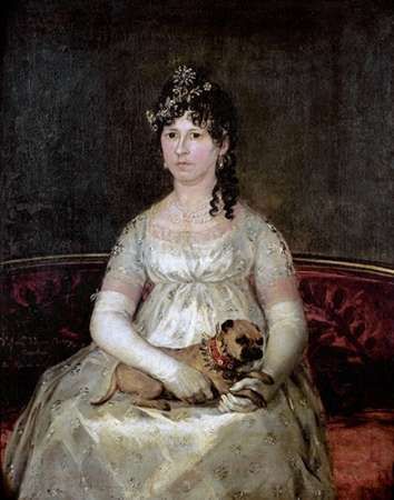 Portrait of Dona Francisca Vicenta Chollet Y Caballero
