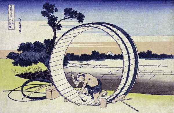 Hokusai 아티스트의 Fields In Owari Province작품입니다.