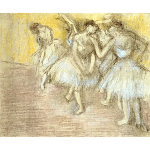 Five Dancers On Stage