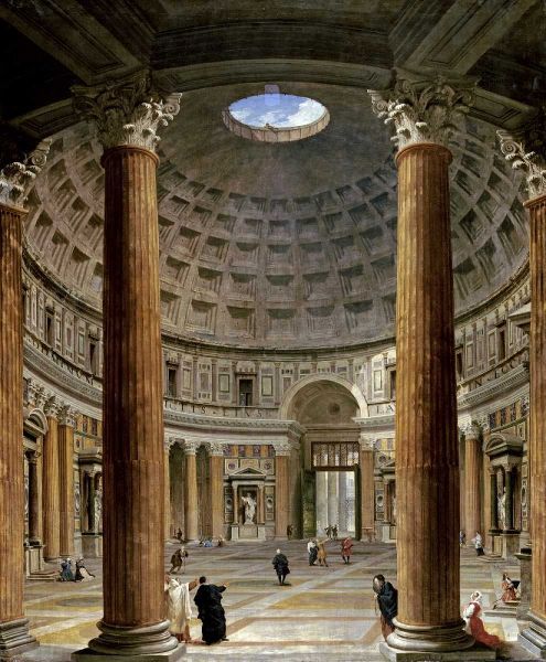 The Interior of The Pantheon, Rome