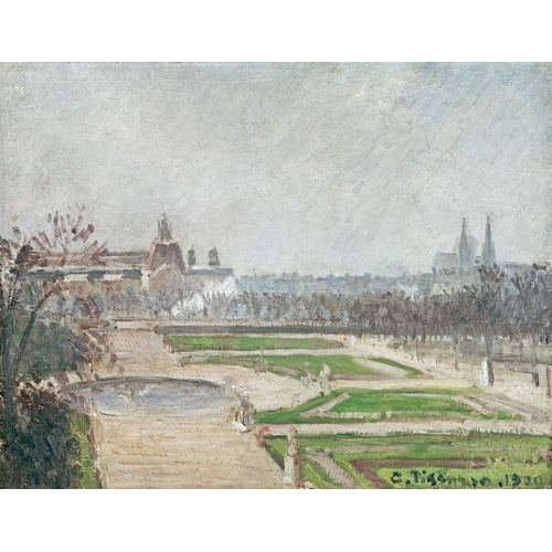 The Tuileries Gardens and The Louvre