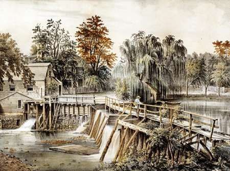 The Mill-Dam at Sleepy Hollow