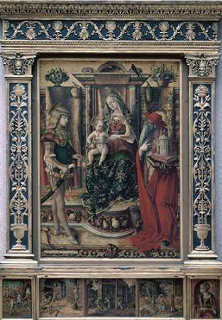 Madonna and Child With St. Jerome and St. Sebastian