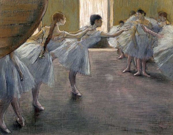 Dancers at the Rehearsal