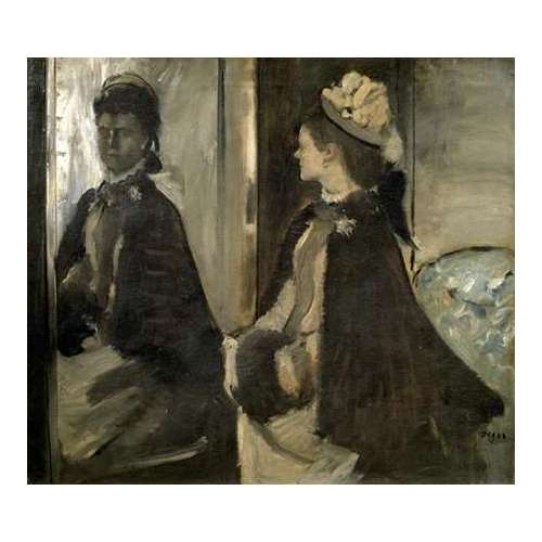 Portrait of Mrs. Jeantaud In The Mirror