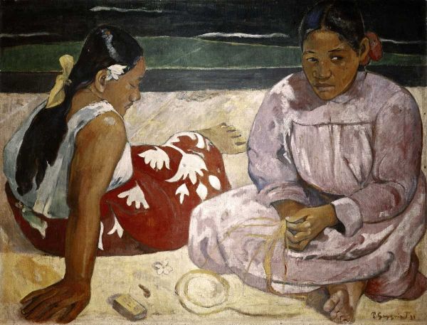 Tahitian Women - On The Beach