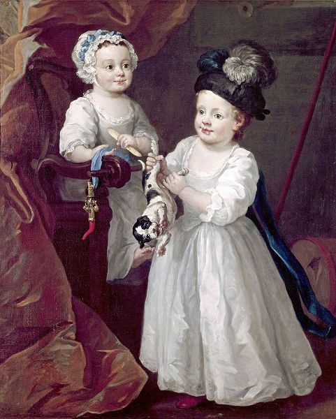 Lord Grey and Lady Mary West As Children