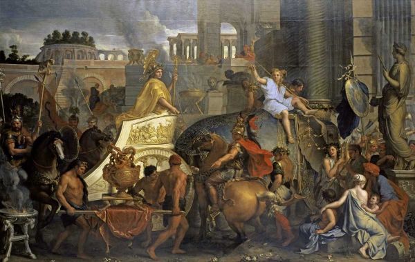 Alexanders Entrance Into Babylon