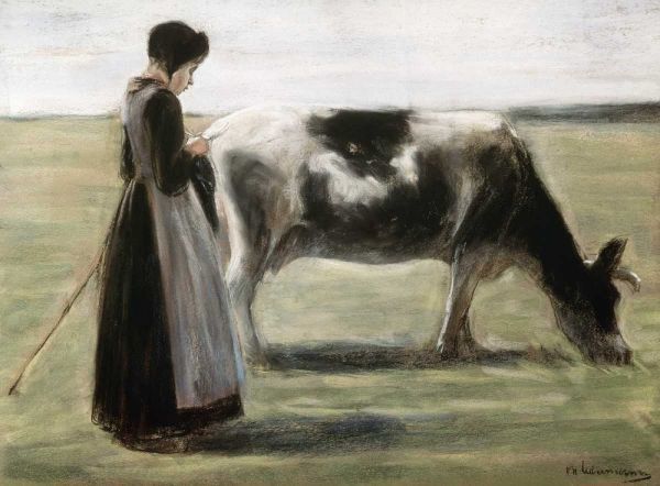 Das Madchen Mit Der Kuh