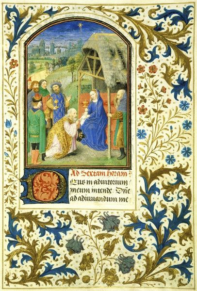 The Adoration of the Magi: Book of Hours (Detail)