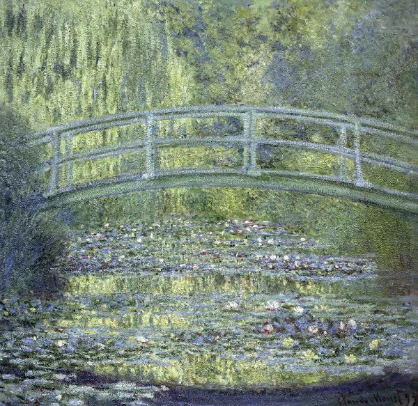 Monet, Claude 아티스트의 Japanese Bridge작품입니다.