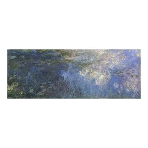Water Lilies: The Clouds, c. 1914-26 (left panel)
