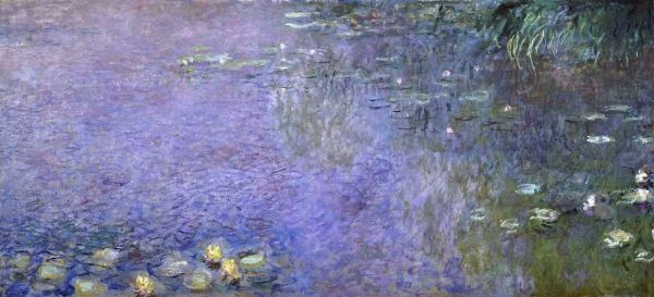 Water Lilies: Morning, c. 1914-26 - center-right panel