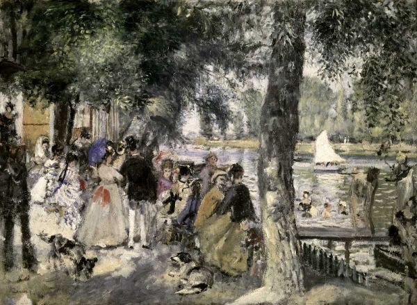 La Grenouilliere - Bathers In The Seine