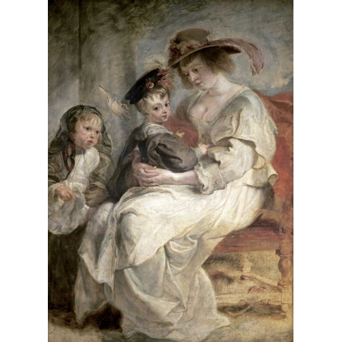 Helena Fourment and Her Children, Claire-Jeanne and Francois