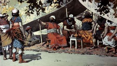 Ben-Hadad and The Kings Drinking In The Tent