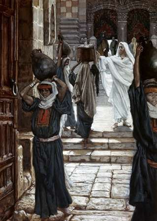 Jesus Forbids The Carrying of Vesselsthrough Temple