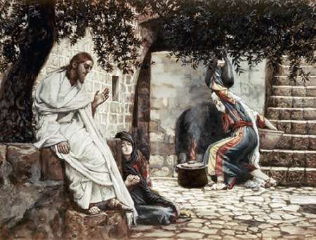 Magdalene at The Feet of Jesus