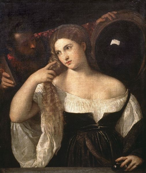 Portrait of a Woman at Her Toilette