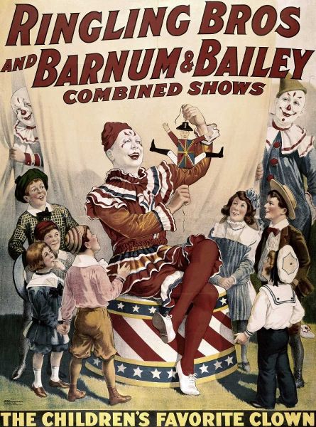 Barnum and Bailey - Childrens Favorite Clown