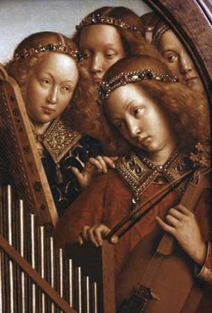 Singing Angels - Ghent Altarpiece