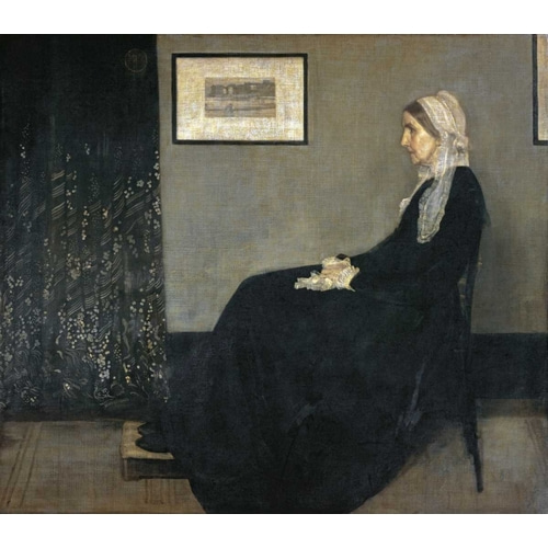 Portrait of The Artists Mother - Arrangement In Gray and Black No.1